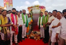 Telangana Fish Export Centre foundation stone ceremony near Hyderabad under PM Matsya Sampada Yojana