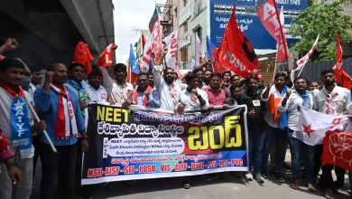 Telangana Bandh Over NEET Paper Leak leads to closure of schools and colleges across the state as student groups stage protests.
