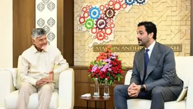 UAE Minister Abdulla Bin Touq Al Marri meets Chandrababu Naidu to discuss the UAE food cluster in Andhra Pradesh