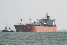 LPG tanker representing the US largest LPG supplier to India during June energy imports.