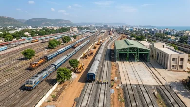 Visakhapatnam Coaching Yard Project approved by Indian Railways to expand station capacity and improve passenger facilities.
