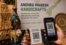 Andhra Pradesh handicrafts QR code initiative helps buyers verify authentic products and learn about local artisans.