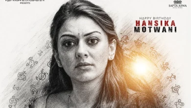Hansika Motwani first look poster from Kapaali