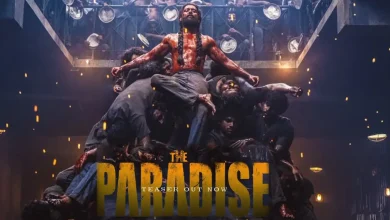 Nani in The Paradise teaser ahead of the September 24 worldwide release.