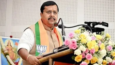 Nitin Nabin Andhra Pradesh visit with BJP workers and leaders in Visakhapatnam