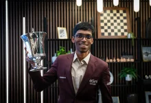 Praggnanandhaa St Louis Rapid and Blitz champion after winning the 2026 Grand Chess Tour event.