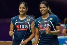 Treesa Jolly Gayatri Gopichand celebrate BWF World Championships medal