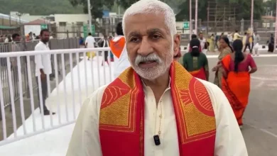 Vijayasai Reddy new political party announcement in Andhra Pradesh