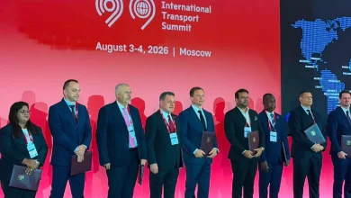 GVMC officials signing agreement for the Visakhapatnam modern transportation system with the Government of Moscow.