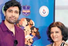 Adivi Sesh speaking about women’s safety with Hyderabad Police