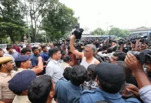 BRS leaders detained after ruckus at Telangana Assembly entrance