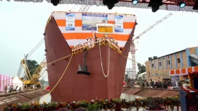 India’s first indigenous ocean research vessel Sagar Manthan launched by GRSE
