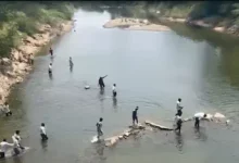 Jurala project farmers protest demanding irrigation water in Telangana