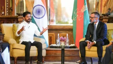 Telangana CM Revanth Reddy meets Prince Rahim Aga Khan V for Hyderabad development projects