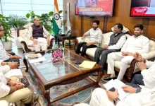 Revanth Reddy meets Rajnath Singh in New Delhi over Defence Expo-2026 and Invest Telangana Summit