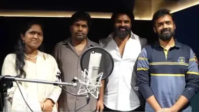 Sambarala Yeti Gattu dubbing begins with Sai Durgha Tej and film team