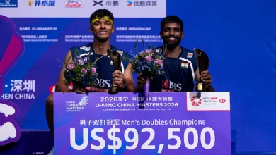 Satwik-Chirag China Masters champions after winning their 10th BWF World Tour title