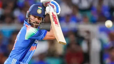 Virat Kohli celebrates 139 in India vs West Indies 1st ODI