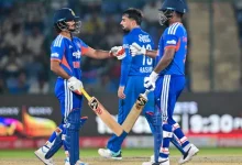 2nd T20I India vs Afghanistan Sanju Samson and Abhishek Sharma during India’s seven-wicket win