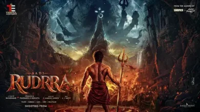 AADI RUDRRA movie announcement featuring Aadi Saikumar in the upcoming pan-India divine mystery thriller.