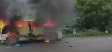 Andhra Pradesh election violence during MPTC and ZPTC nominations,