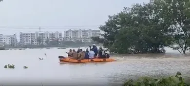 Cyclone Arnab floods in Odisha leave thousands stranded in Ganjam and Gajapati districts.