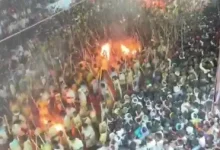 Kurnool Devaragattu Banni Utsav traditional stick fight during Dussehra celebrations