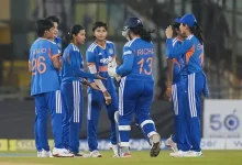 India Women vs Zimbabwe Women 3rd T20I as Harmanpreet Kaur celebrates her batting performance during India’s series-winning victory.
