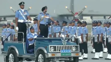 Indian Air Force Chief A.P. Singh at Air Force Day 2026 highlighting Operation Sindoor combat readiness