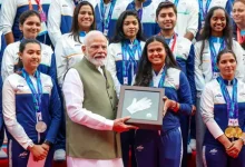 PM Modi praises Indian women athletes after their 38-medal contribution at the Asian Games.