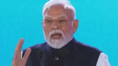 Prime Minister Narendra Modi addressing the Bloomberg New Economy Forum on technology and empowerment