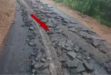 Pawan Kalyan orders legal action against a YSRCP leader over alleged road damage in Tirupati district