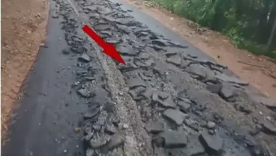 Pawan Kalyan orders legal action against a YSRCP leader over alleged road damage in Tirupati district