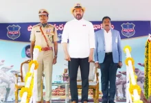 Telangana CM Revanth Reddy announces police vacancies and higher ex gratia payments at the Police Martyrs’ Day parade in Hyderabad.