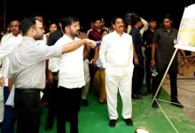 Telangana CM Revanth Reddy inspects Young India Skills University construction at Bharat Future City.