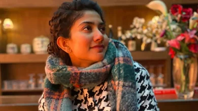 Sai Pallavi as police officer Nithya Reddy in Dhanush and Mammootty’s upcoming film Om.
