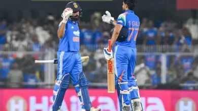 Shubman Gill 223 during India’s record 406-run chase against West Indies in the second ODI.