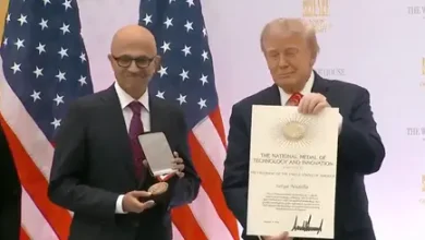 Donald Trump honours Satya Nadella, Elon Musk, Sergey Brin, Jensen Huang, Lisa