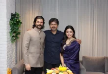 Vijay Deverakonda and Rashmika Mandanna meeting Tamil Nadu Chief Minister Thalapathy Vijay