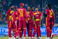 West Indies vs India 4th T20I as Shai Hope celebrates his century and Keemo Paul takes five wickets.