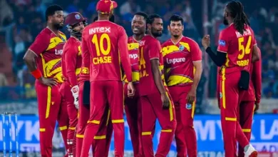 West Indies vs India 4th T20I as Shai Hope celebrates his century and Keemo Paul takes five wickets.